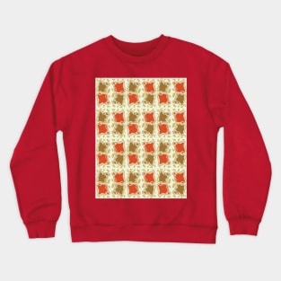 peanut butter and jelly pattern Crewneck Sweatshirt